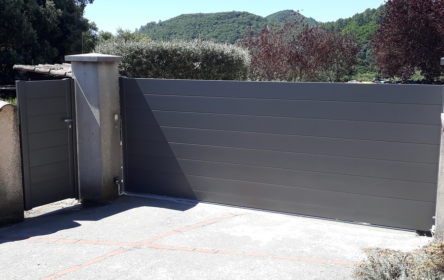 Nos modèles de portails ALU à ST AUNES