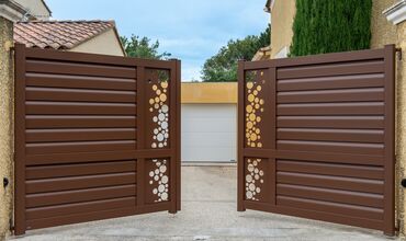 Les portails ALU &agrave;&nbsp;ST AUNES